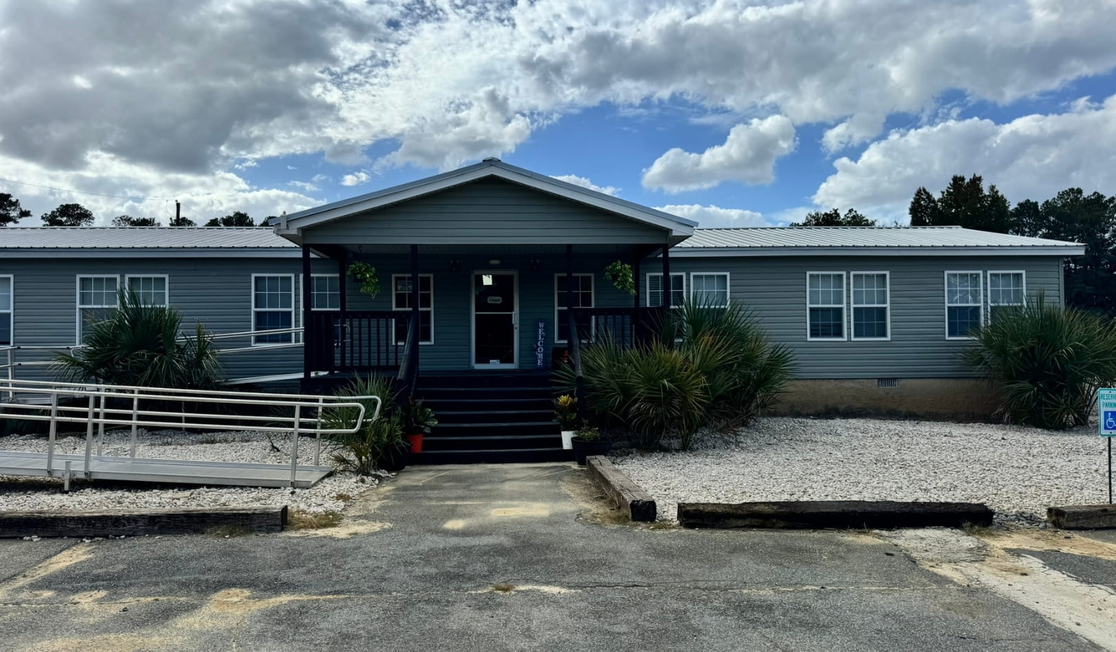 Front of Macon campus building